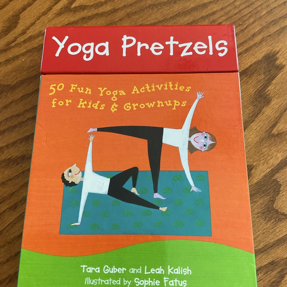 Yoga Pretzels (50) Fun Cards for Kids & Grownups